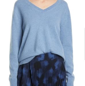 Vince Weekend V-Neck Cashmere Sweater S